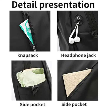 Multifunctional Crossbody Chest Bag | Stylish and Practical Shoulder Backpack for Everyday Use (Blue)