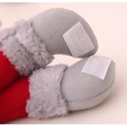 Reindeer Curtain Tieback - Festive Plush Christmas Curtain Holder for Holiday Decor 27*34cm  2 pcs