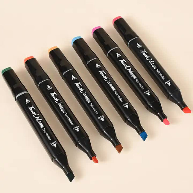 Professional Dual-Tip Marker Set – product detail