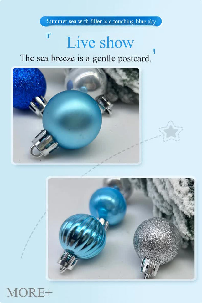 49-Piece Christmas Ornament Set – product detail