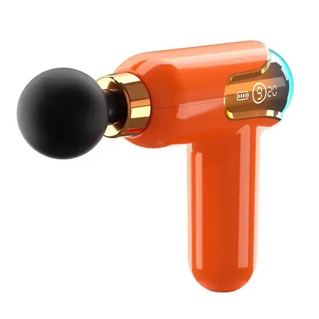 LC002 Orange Portable Massage Gun