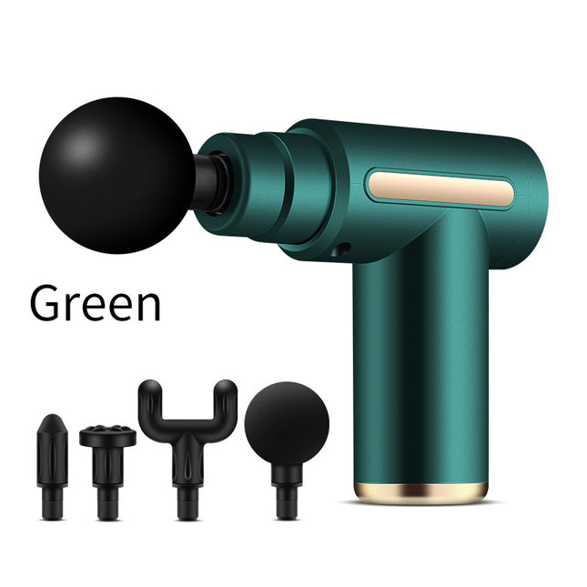 Compact Green Massage Gun