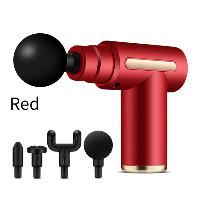 Compact Red Massage Gun