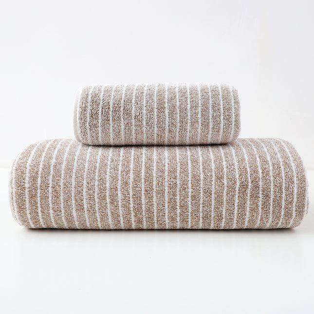 Luxury Cotton Striped Towel Set – product detail