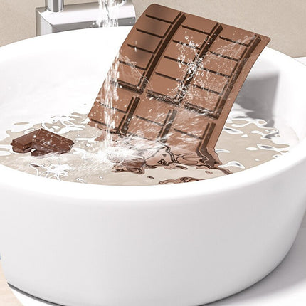 (5 PCS )YH913 Silicone Chocolate Bar Mold - BPA-Free, Heat-Resistant, Non-Stick Baking Tray, Measures 25.8 cm x 17 cm x 1.5 cm