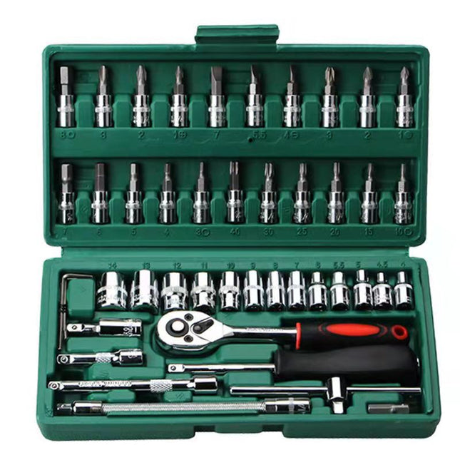 46-Piece Professional Socket Wrench Set