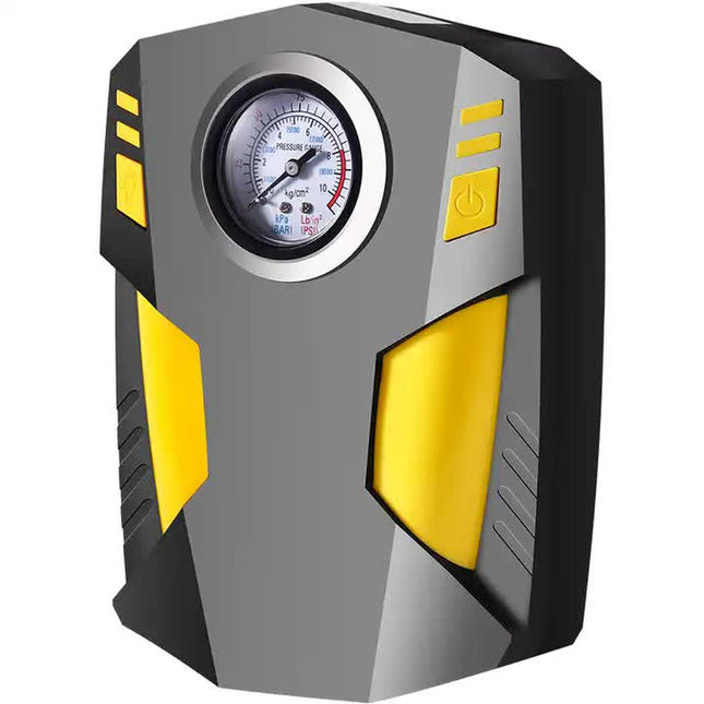 Portable 12V Tire Inflator with LED Light 120W Air Compressor for Cars Motorcycles Bikes and Inflatables