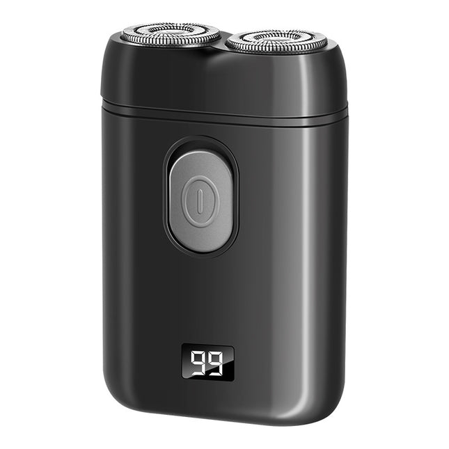 Black Portable Electric Shaver