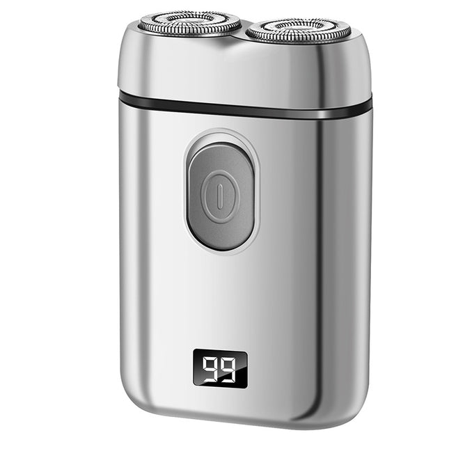Gray Portable Electric Shaver