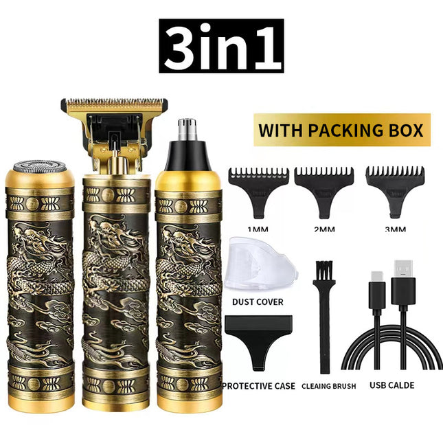 3-in-1 Professional Hair Clipper Set