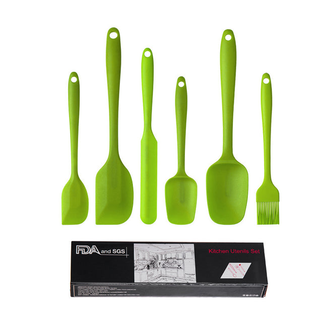 6-Piece Silicone Kitchen Utensil Set