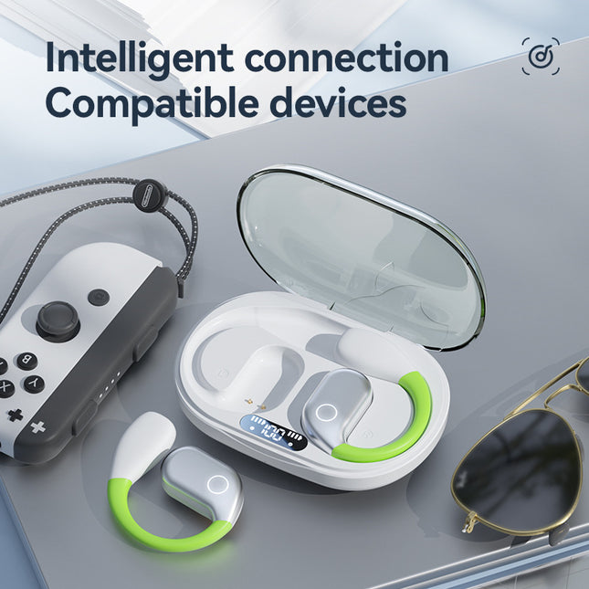 White M82 Transparent OWS Wireless Bluetooth Earphones – product detail
