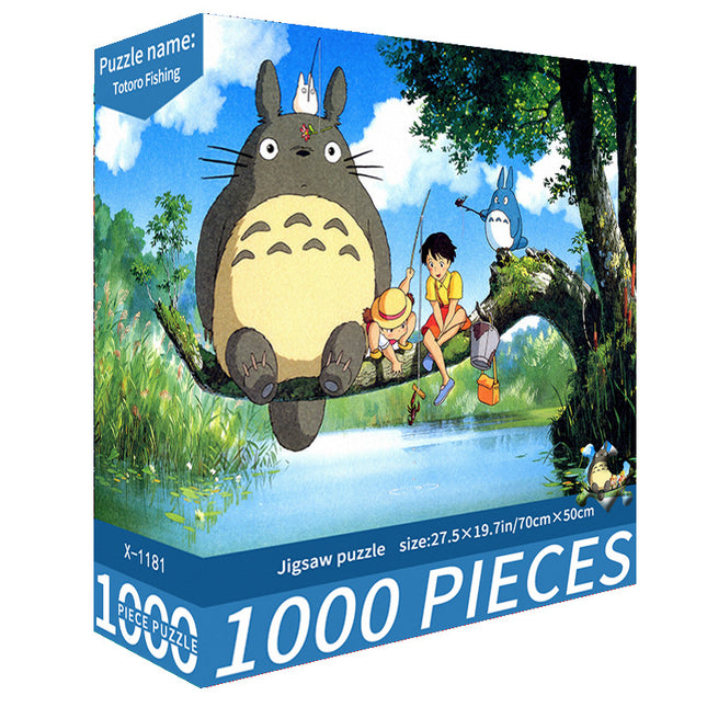 (2 PCS) 1000-Piece My Neighbor Totoro Jigsaw Puzzle