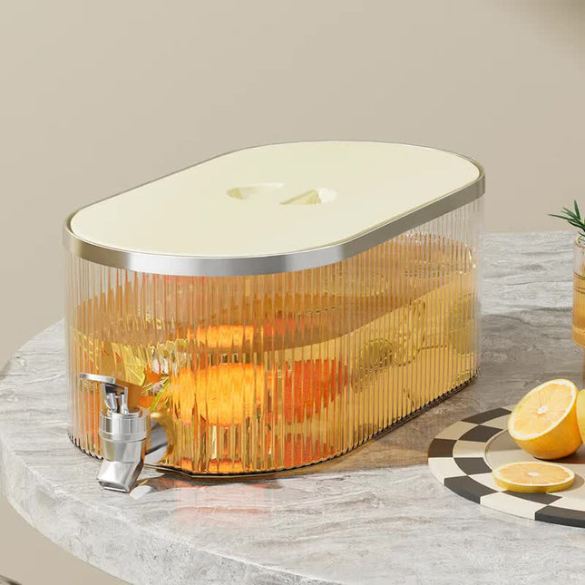 Cream White Refrigerator Cold Water Dispenser
