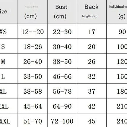 XXXL Dog Vest Jacket - Warm, Soft, and Comfortable Dog Coat for Winter, Calming and Insulating Dog Apparel