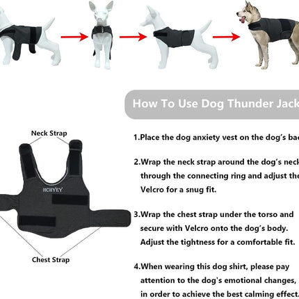 XXXL Dog Vest Jacket - Warm, Soft, and Comfortable Dog Coat for Winter, Calming and Insulating Dog Apparel