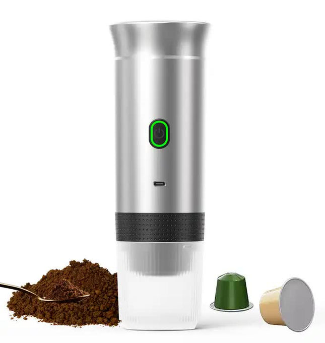 White Portable Espresso Coffee Machine – product detail