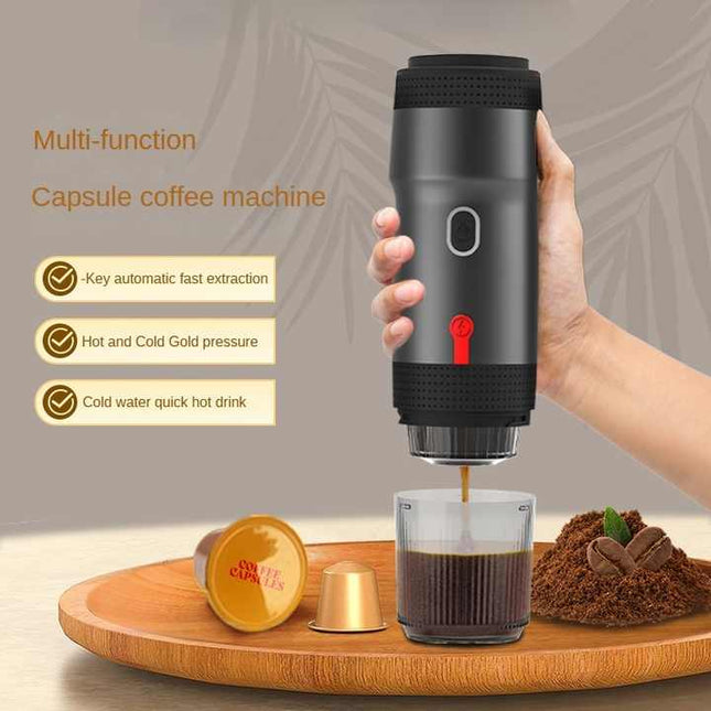 Green Portable Fully Automatic Espresso Coffee Machine – product detail
