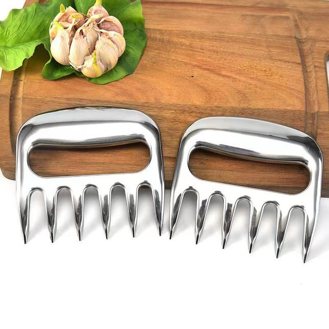 Stainless Steel Meat Shredding Claws Multipurpose BBQ Tool for Pulled Chicken and Pork V888-ELOSUNG12368