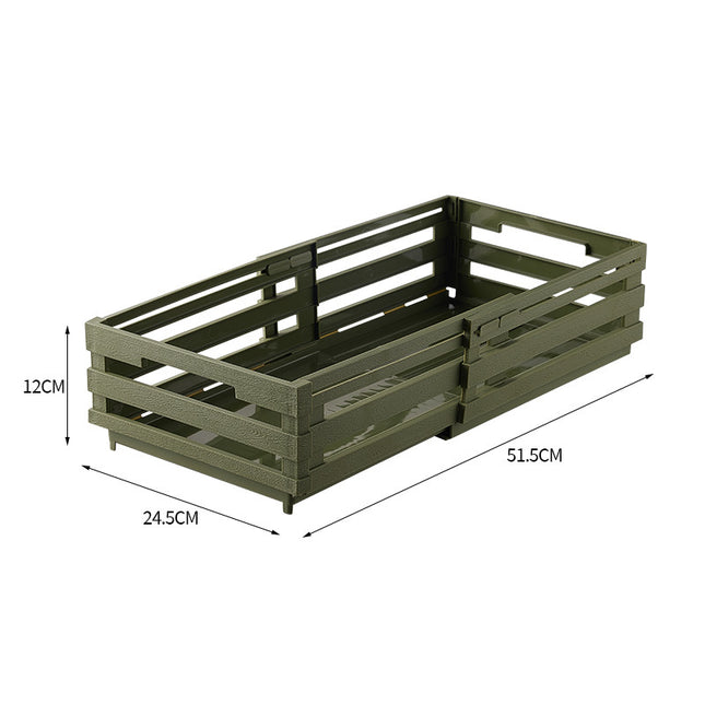 Green Foldable Industrial Storage Crates