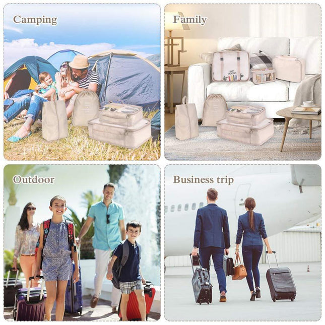 Pink Travel Packing Cube Set – product detail