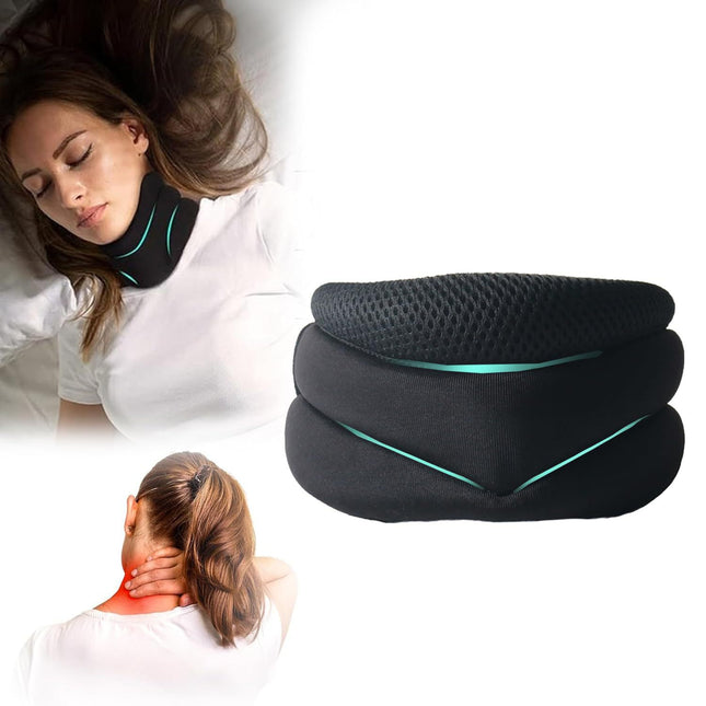 Adjustable Neck Brace with V-Shape Design Cervical Spine Support for Pain Relief and Posture Correction – product detail