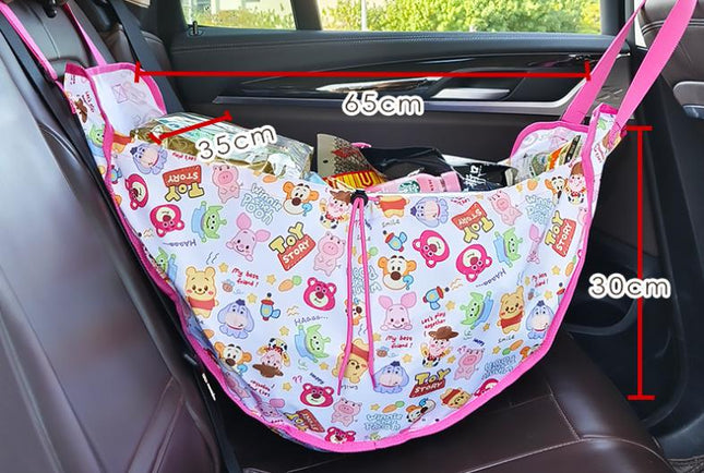 Nevy Blue Car Back Seat Organizer Hammock – product detail