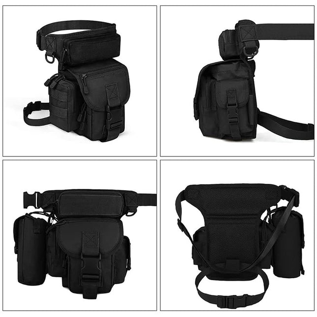 Black Outdoor Tactical Military Leg Bag – product detail
