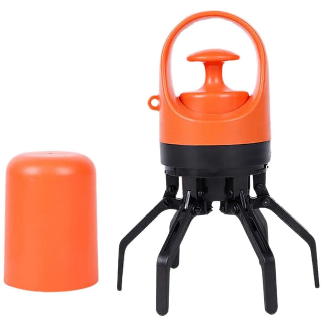 Orange Portable Dog Poop Scooper (Friendly)