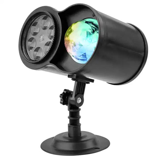 Bracket Outdoor Waterproof Lawn Dual-Tube Projection Light LED Halloween & Christmas Dynamic Water