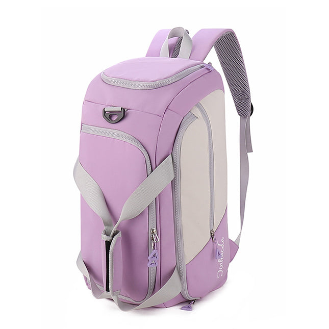 Purple Large Capacity Travel Backpack