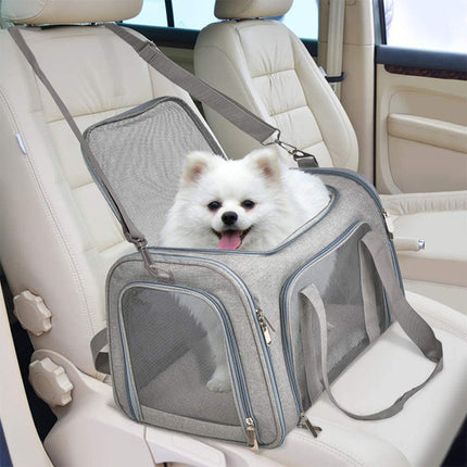 L Pink Portable Foldable Pet Carrier – design and finish