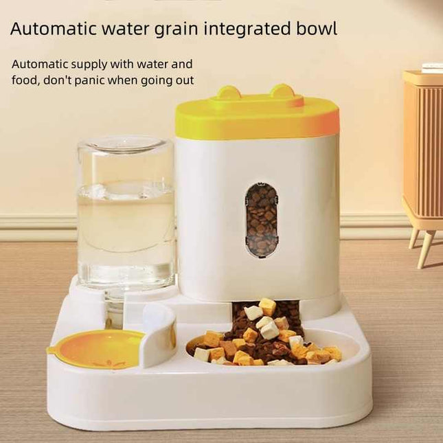 Pink Automatic Pet Feeder and Water Dispenser – product detail