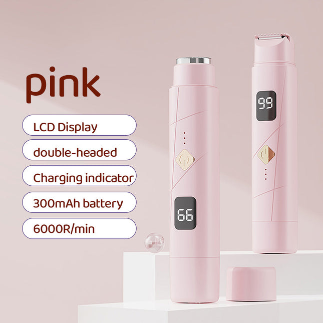 Pink Portable Wireless Electric Hair Remover