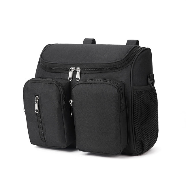 Black Portable Baby Stroller Organizer Bag (Friendly)