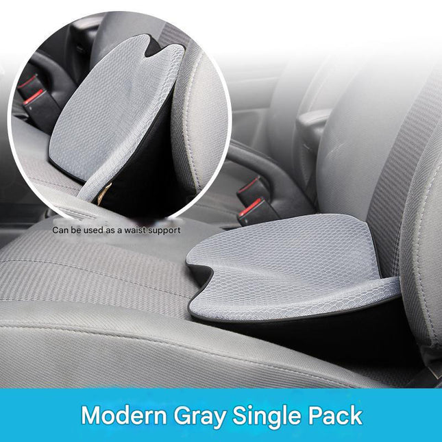 Grey Mini Car Seat Cushion