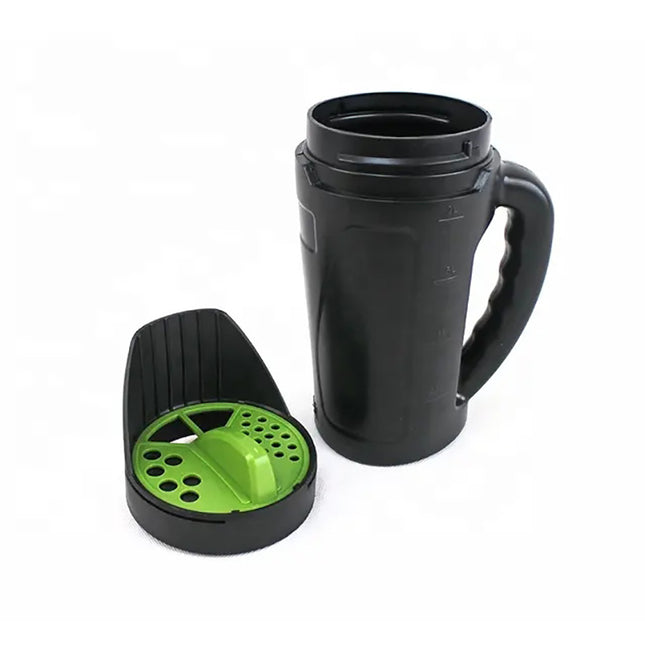 Garden Lawn Seed Spreader and Snow Salt Dispenser