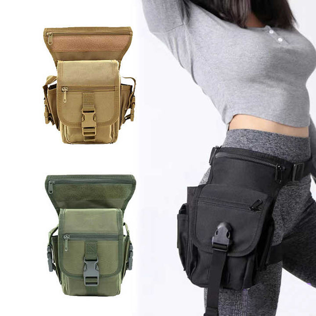 Green Tactical Outdoor Leg Bag