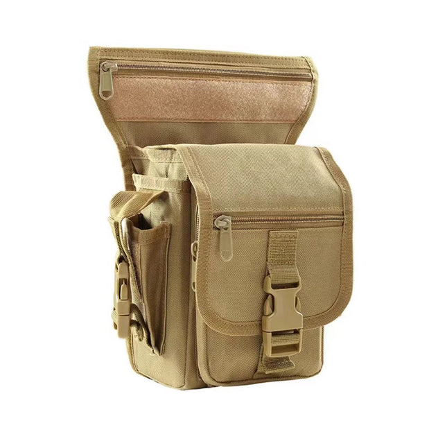 Khaki Tactical Outdoor Leg Bag