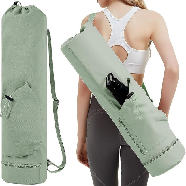 Green Durable Yoga Mat Carry Bag