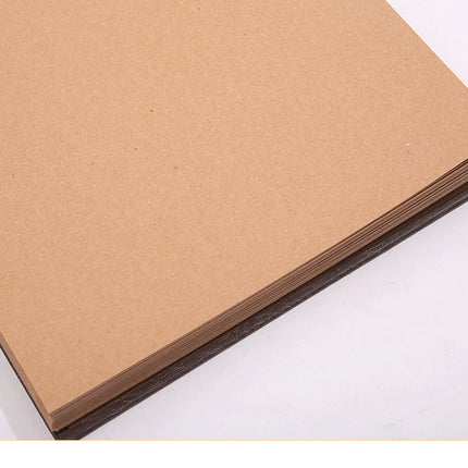 26*18CM 2 Pcs Vintage DIY Scrapbook Photo Album - Our Adventure Book for Travel and Memories