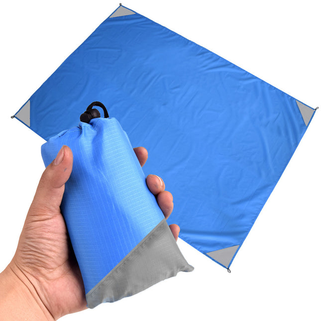 Blue And Grey Portable Waterproof Camping Mat
