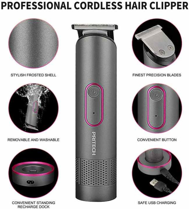 PRITECH PR-2888 Professional Hair Clipper Kit – product detail