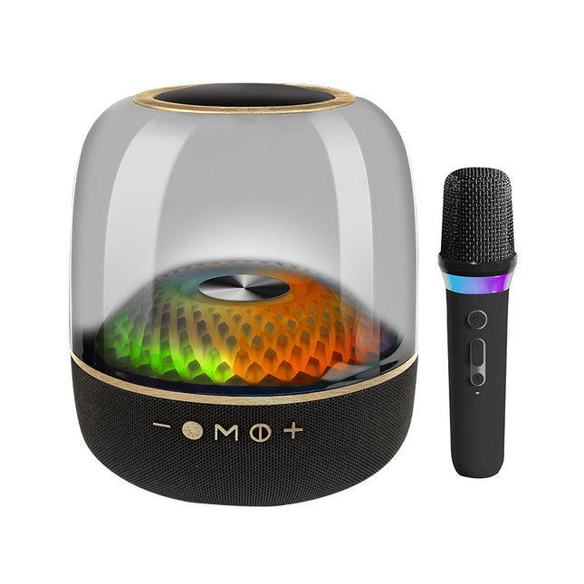 LP90 Black 360 Degree Bluetooth Home Theater Speaker With One Microphone