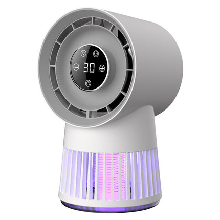 Portable Rechargeable Mosquito Killer Lamp with Adjustable Fan - 8000mAh Battery