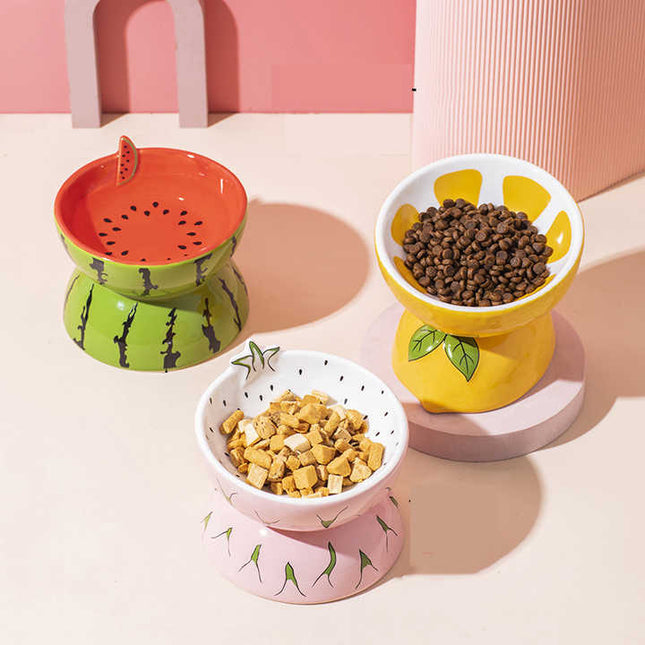 Ceramic Elevated Pet Food Bowl – product detail
