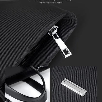 Blue Lightweight Business Tote Bag - Durable and Stylish for Work and Travel