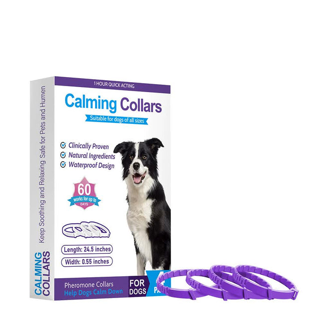 Purple Calming Collars for Dogs