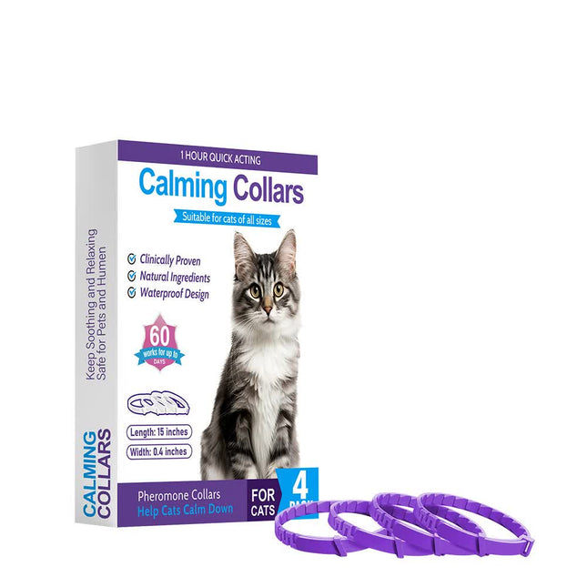 Purple Calming Collars for Cats