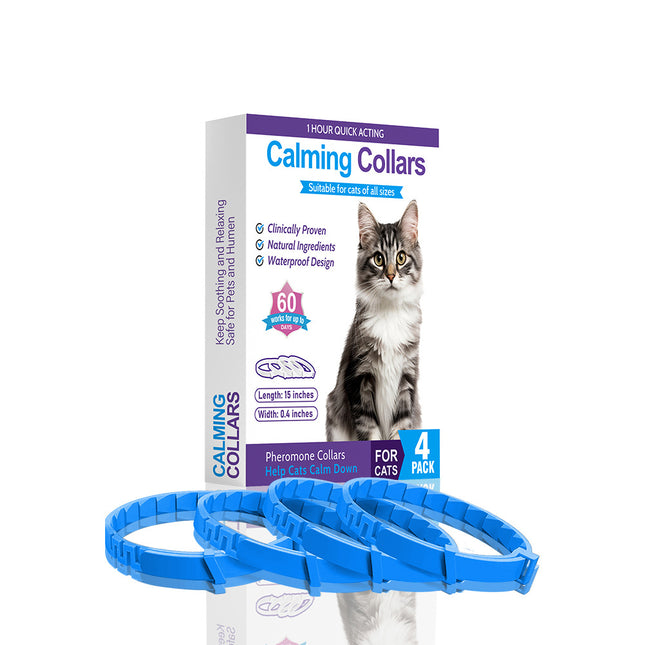 Blue Calming Collars for Cats